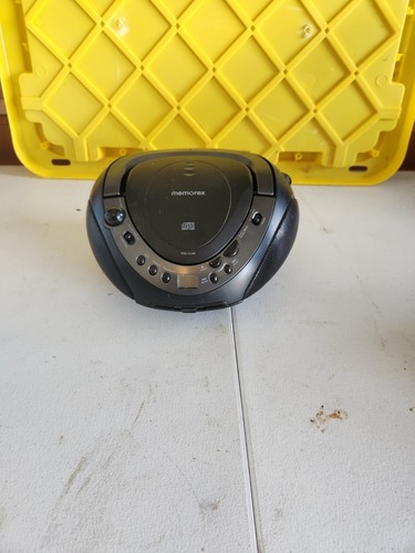 Memorex MP8806 Portable Boombox CD Player AM/FM Radio Black Power Cable ...