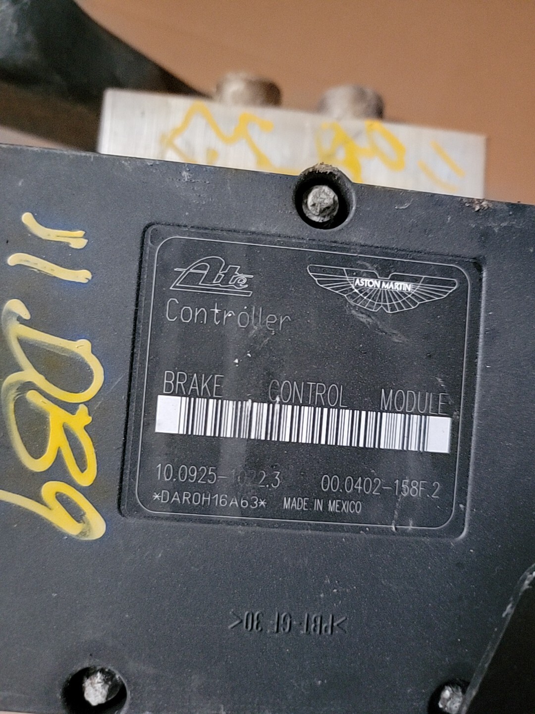 2011 Aston Martin DB9 Abs Anti-Lock Brake Pump Module Assembly AD22-2C405-AA Oem