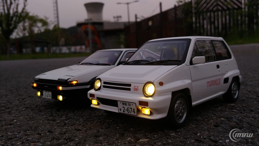 1/18 Autoart Honda City Turbo II LED modify by MBW | eBay