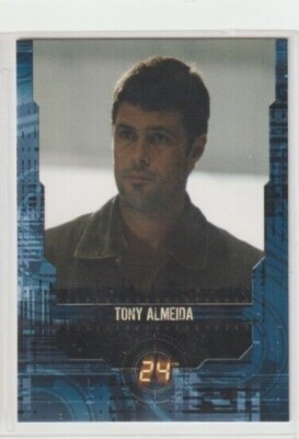24 Kiefer Sutherland Season 4 TV Show Trading Card #12 Carlos Bernard Almeda  