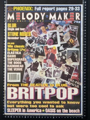 BRITPOP - MELODY MAKER COVER PAGE - eBay UK