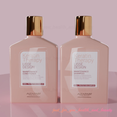 Alfaparf Lisse Design Keratin Therapy Maintenance Shampoo & Conditioner 250ml