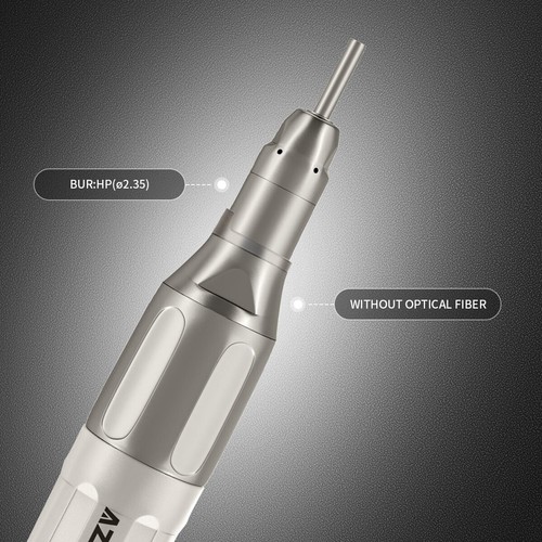AZDENT Dental Slow Low Speed Handpiece Straight Contra Angle Air Motor 4/2Holes - Picture 20 of 29