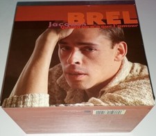 JACQUES BREL COFFRET INTEGRALE QUAND ON A QUE L'AMOUR  10 CD + LIVRET