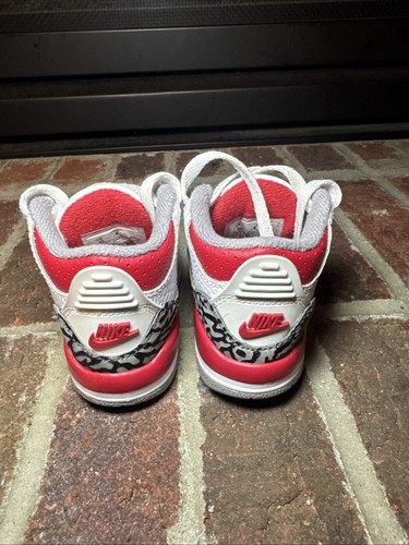 Nike Air Jordan 3 Retro TD 'Red' 2022 DM0968-160 Toddler 4C - Picture 9 of 13