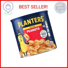 Planters Salted Peanuts 56 oz Canister 