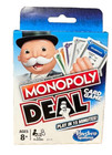 Hasbro Monopoly Deal Card Game - Complete Set for Ultimate Fun & Strategy!NEW