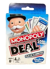 Hasbro Monopoly Deal Card Game - Complete Set for Ultimate Fun & Strategy!NEW