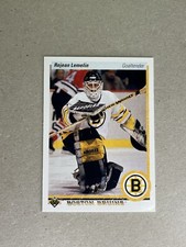 1990-91 Upper Deck Rejean Lemelin Boston Bruins #215