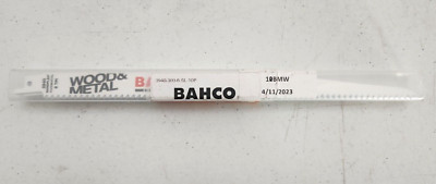 Bahco Sandflex #3940-300-6-SL-10P 9-50mmx3/8-2'' 6TPI BI-METAL Wood & Metal 10/PK