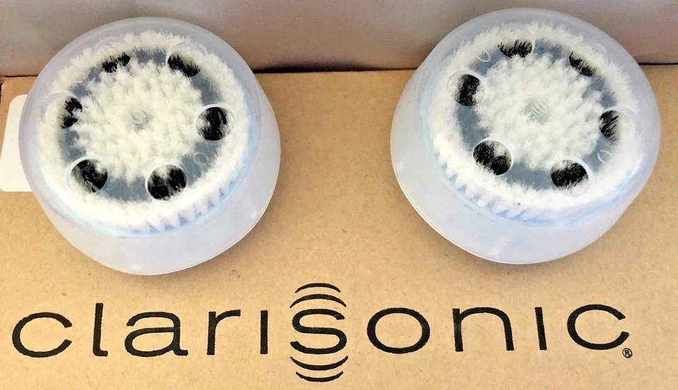 Clarisonic  Delicate Replacement Brush  2  Brushes ~Authentic~ FREE SHIP - Image 4 of 4