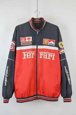 Ferrari x Marlboro Jacket – Reversible Nascar Racing Style | eBay