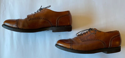 Allen Edmonds Men 11d Benton Leather Cap-toe Lace up Oxford  display picture 2