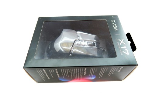 New EVGA X17 FPS Gaming Mouse LED Sync 8K Hz Report Rate USB, Sniper Button, RGB - Picture 10 of 10
