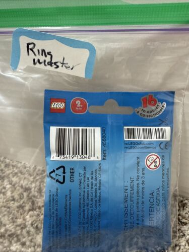 LEGO Series 2 Collectible Minifigures 8684 - Circus Ring Master (SEALED) - Picture 2 of 3