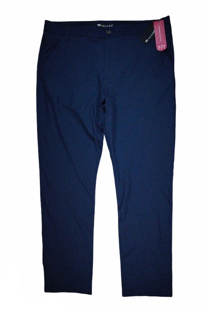Travis Mathew 36x32 Pantladdium Prestige Lightweight Stretch Blue Golf Pants 36 for sale online 