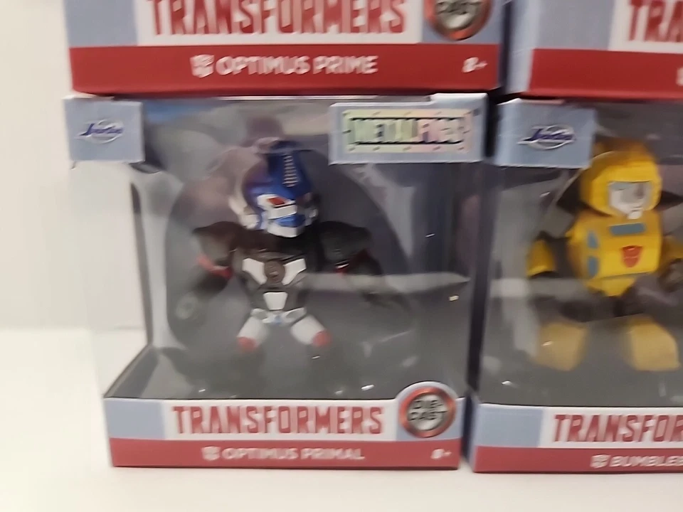 Jada Metal Figs 2024 Transformers Collection 2.5 inch Full Set of 4 Figures Toys - Image 4 of 4