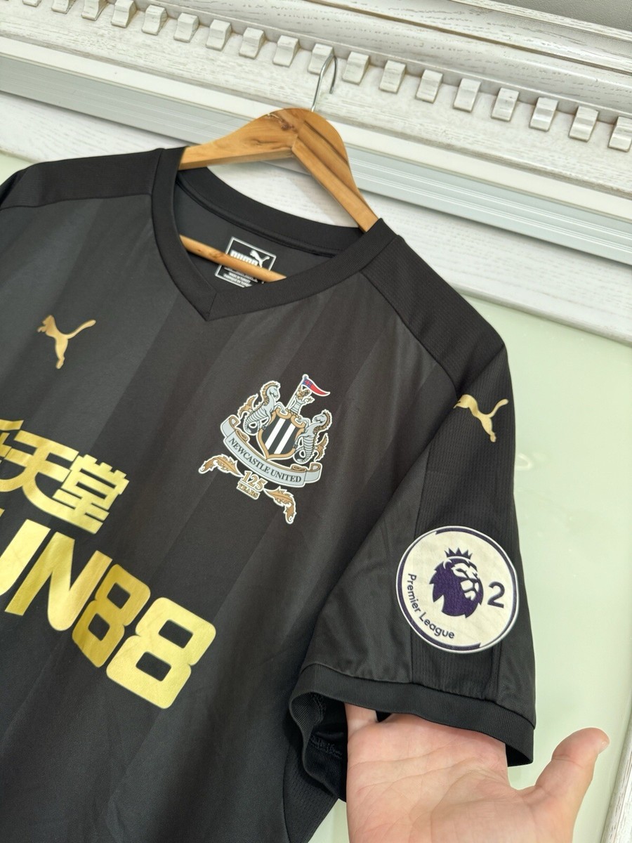 Newcastle United 2017-2018 Soccer Jersey Football Kit Shirt Size L