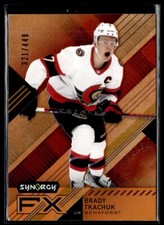 2021-22 Synergy FX Orange Brady Tkachuk 321/449 #H1R1K