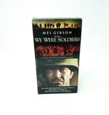 We Were Soldiers VHS Tape, 2002 Mel Gibson