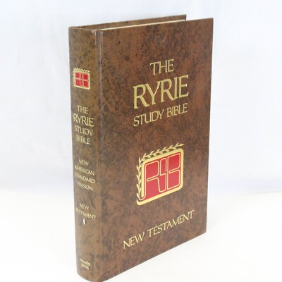 The Ryrie Study Bible New Testament King James Version KJV Moody Press ...