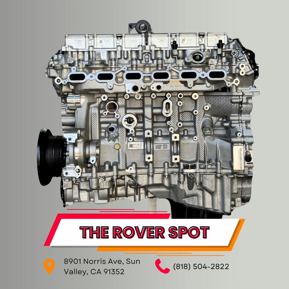 Range Rover Sport (L494) 3.0L i6 Ingenium Full Reman Engine Part # ...
