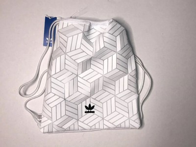 adidas 3d gym sack white