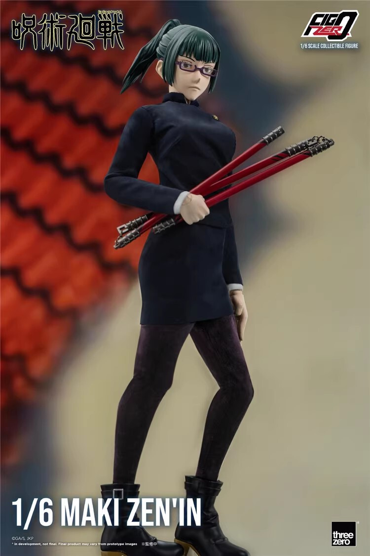 Threezero 1/6 3Z04130M0 JUJUTSU KAISEN Zenin Maki Female Action