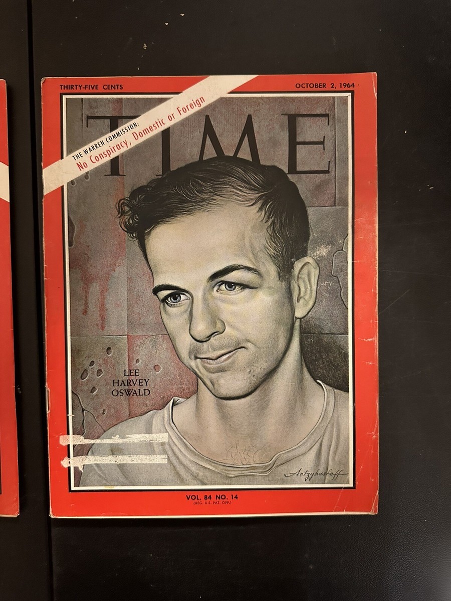 1964 TIME Magazine, (Lot of 2) Lee Harvey Oswald, Marina Oswald | eBay
