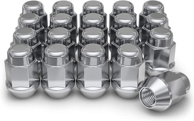 M12X1.50 Bulge Acorn Lug Nuts for Selective Aftermarket and Factory Wheels, Easy