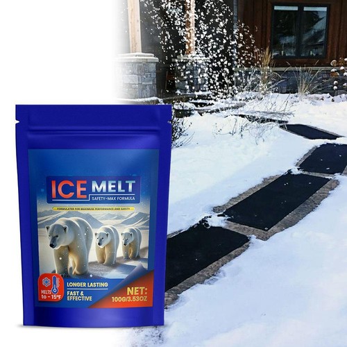 Pet Ice Melt For Concrete Ice Melt Pet Friendly For Snow-Removal, - Picture 4 of 16