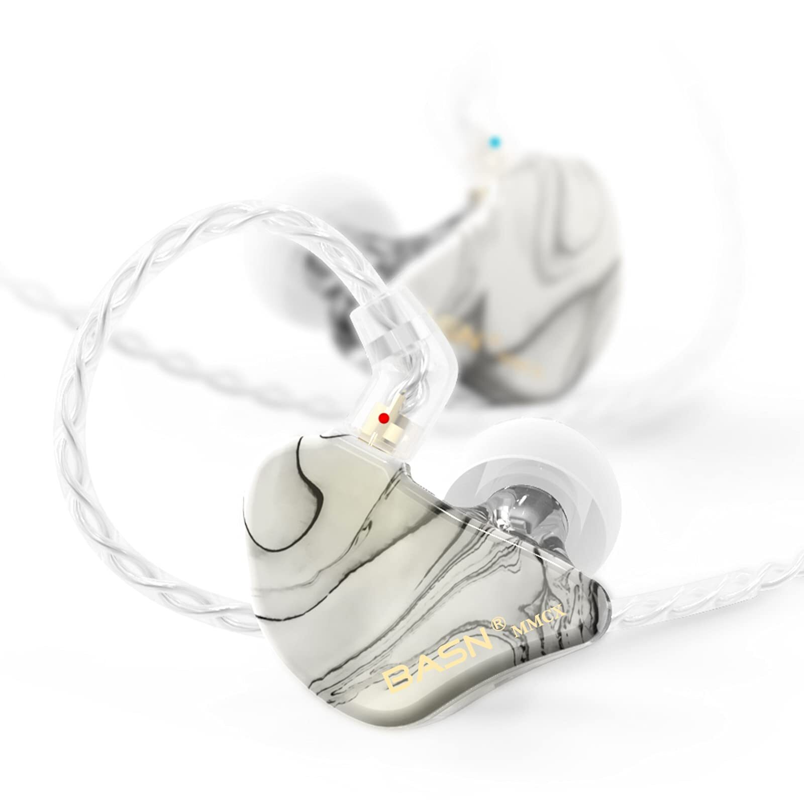 MMCX Triple Driver in-Ear Monitors with Rich Bass, HiFi Stereo IEM Earphones ...