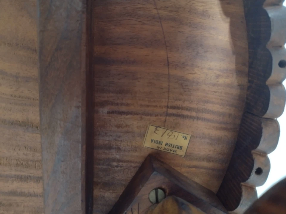 Indian Table Inlaid Mother Of Pearls Elephant Legs Round Table British antique - Image 4 of 4