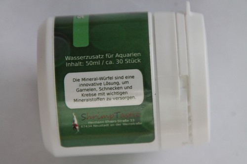 Mineral Cubes Spirulina,Garnelen,Welse,Krebse,Schnecken (13,00 Euro/100ml) - Bild 2 von 3