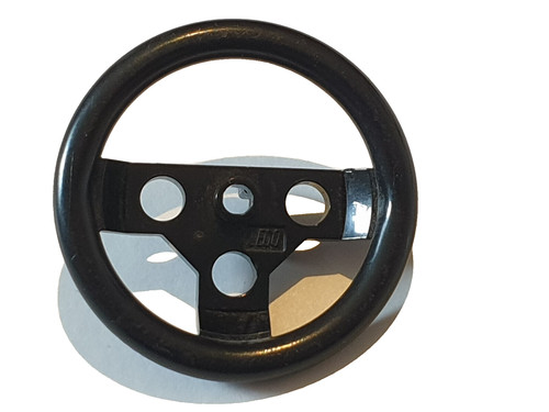 LEGO Lenkrad groß schwarz Black Technic Steering Wheel Large #2741