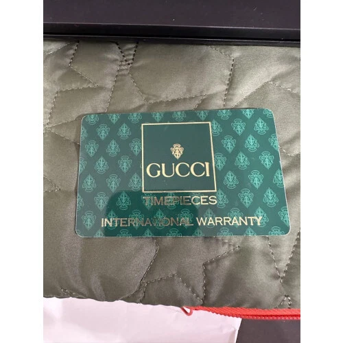 Portefeuille compact double pli GUCCI Web Stripe GG Supreme cuir marron 2326