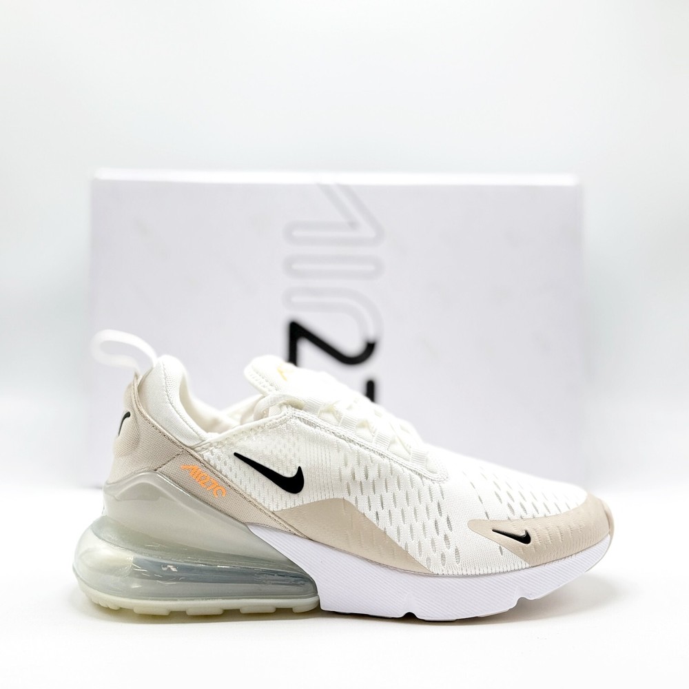 Fresh Women's Nike Air Max 270 in White/Desert Sand (DH3050 100) Sizes 7-10