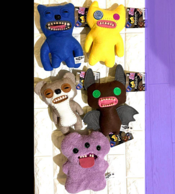 FUGGLER FUNNY UGLY MONSTER 5体コンプリートセット Fuggler Selection FUNNY UGLY MONSTER Plush Doll Complete Set of 5