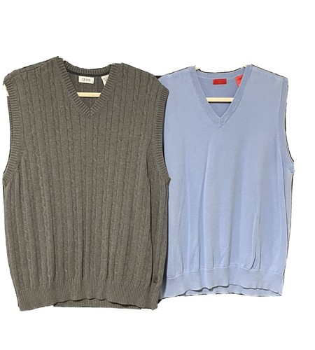 Vintage Izod Golf Sweater Vest Mens 