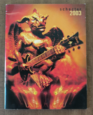 Schecter Guitars 2003 - 35 Page Full Catalog - Rare!