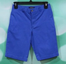 Polo Ralph Lauren Size 14 Boys Blue Five Pocket Chino Shorts