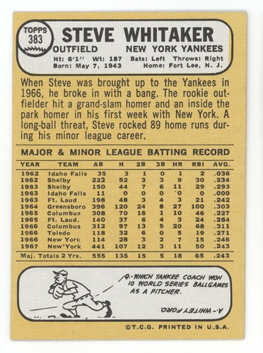 Set builders: 1968 Topps 300-399 VG/EX & better, FREE shipping - Picture 253 of 323