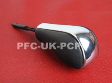 UK SELLER Genuine Leather Bright CHROME Shift Knob for BMW E46 E60 E39 E36 X5 X3