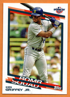 KEN GRIFFEY JR   INSERT   2022 TOPPS OPENING DAT * BOMB SQUAD #BS-5 * FREE S&H