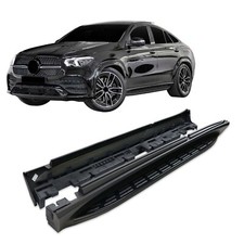 Trittbretter Seitenbretter Schweller F&uuml;r Mercedes GLE C167 Coupe Ab 2020 Schwarz