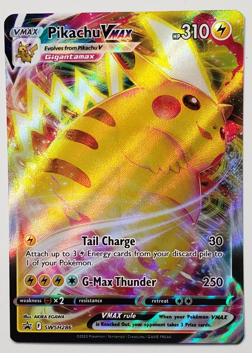 PROMO Pikachu VMAX SWSH286 NM / M - HOLO Crown Zenith PROMO Pikachu VMAX SWSH286 NM / M - HOLO Crown Zenith