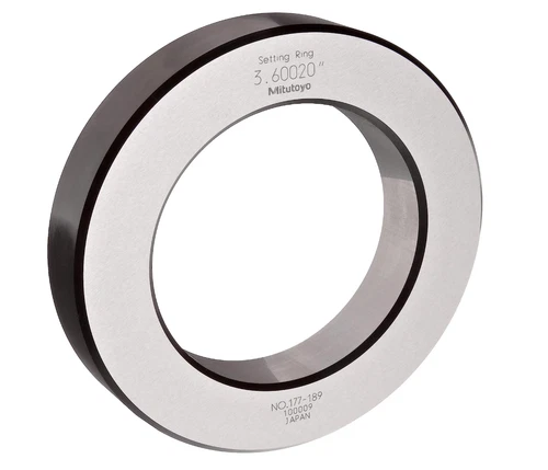 Mitutoyo 177-189 Setting Ring for Holtests and Bore Gages, 3.6" Size *SH
