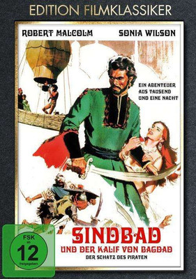 SINDBAD UND DER KALIF VON BAGDAD 1973 Robert Malcolm SONIA WILSON DVD Neu