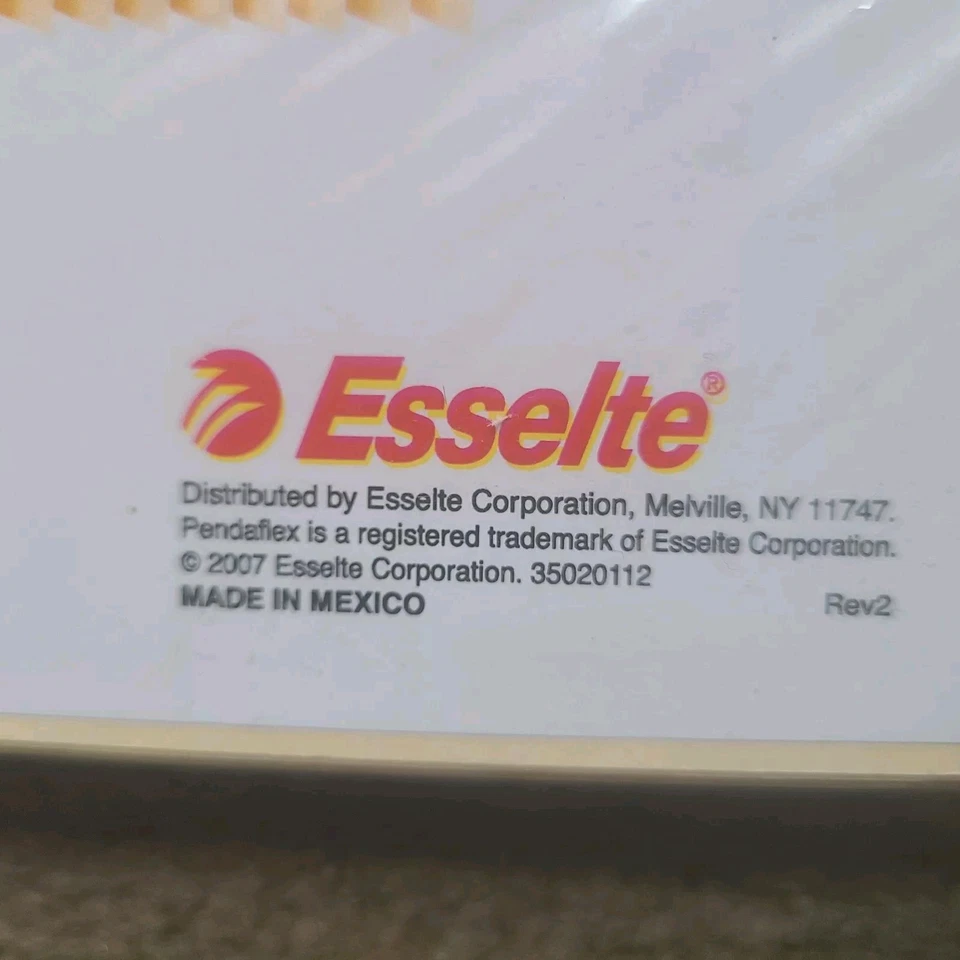 Pendaflex Heveyweight File Guides Alphabetic 1/5 Tab Made In Mexico - Image 3 of 4