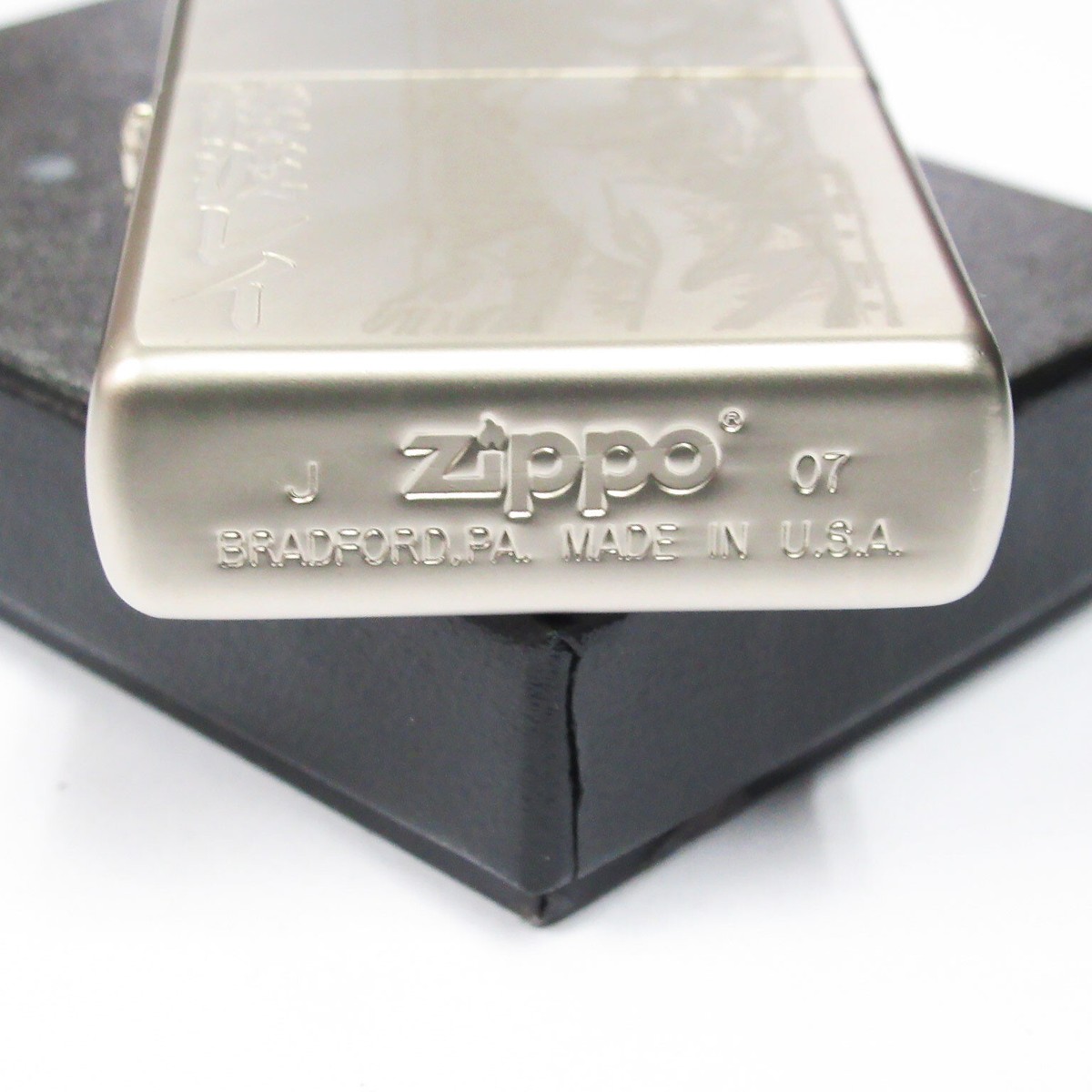 Zippo Evangelion Eva Ayanami Rei 貞本義行 Silver Pearl